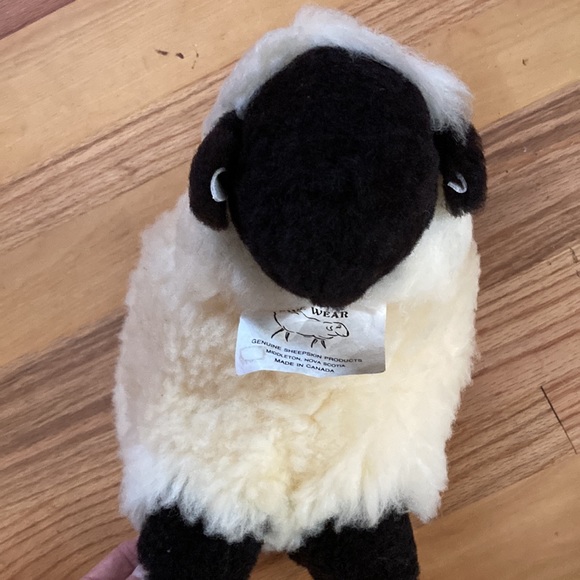 Soft & Huggable Ewe Wear Stuffed Suffolk Lamb Toy for Special Children. New - Picture 2 of 8